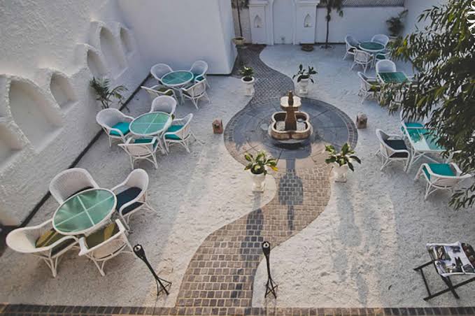 Virgin Courtyard